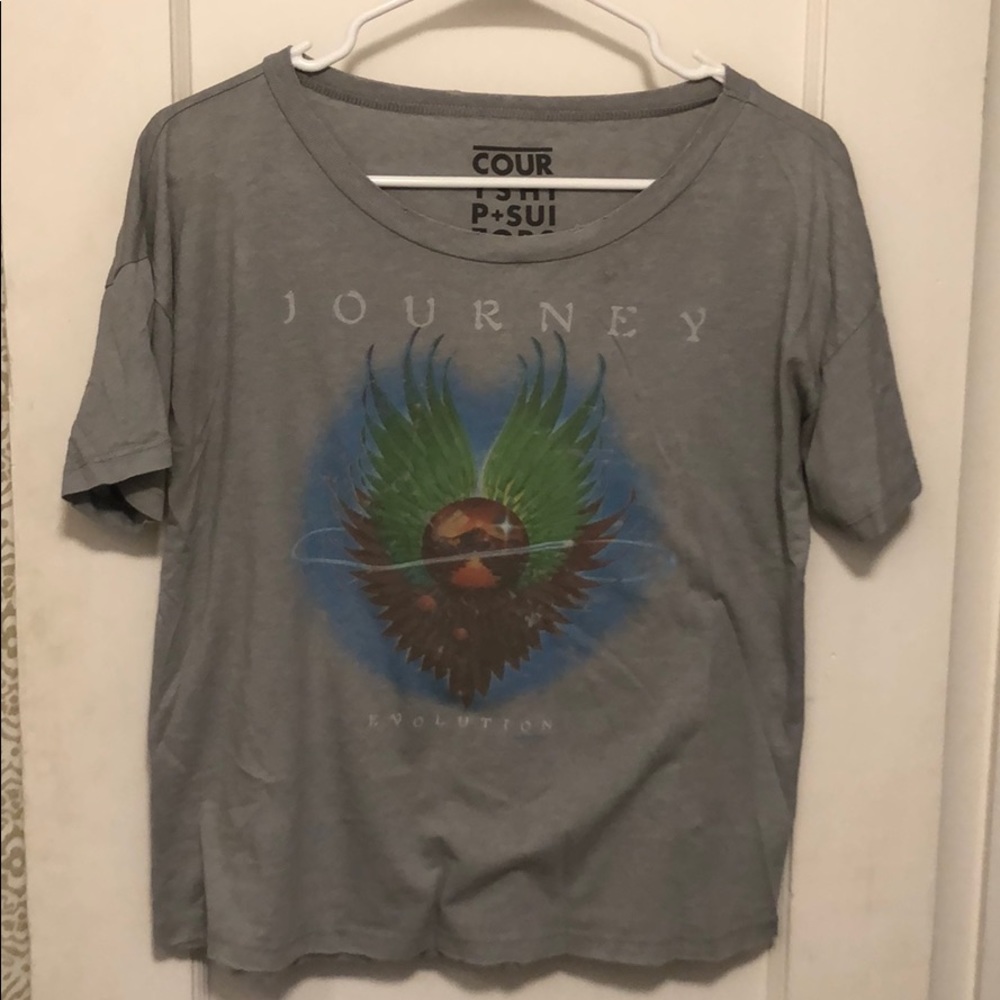 Journey T-shirt, slightly cropped!